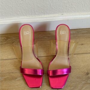 Fuchsia heels